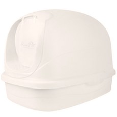 Rora Pet 全罩式帽型圓頂貓廁所, 面霜