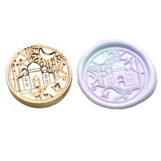 海市蜃樓封蠟印章, 1個, 12