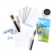 DIY 海浪繪畫組, 混合顏色