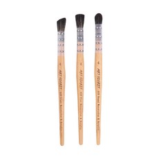 artsecret 藝術家的秘密 精選水彩筆組 3入, 1組, 17*20.1mm+18.4*14.6mm+16.4*11.3mm