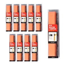 Onco 高爾夫專用握把帶 超級緩衝型 10入, 橘色