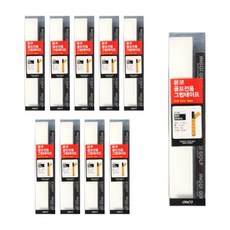 Onco 高爾夫專用握把帶 超級緩衝型 10入, 白色