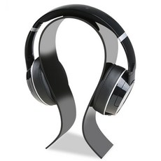 Xenowin 壓克力耳機架, 單一商品, 黑色, 1個