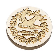 桃花源經密封蠟印章, 4, 1個