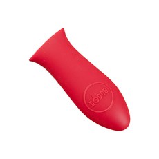 LODGE 迷你矽膠隔熱鍋柄套 紅色, 1個