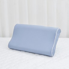 매직베드 매직 스프링 베개, 네이비, 1개