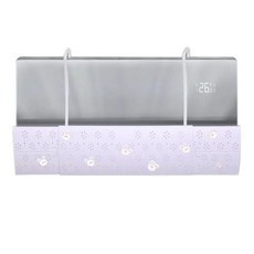 The Bella 簡易安裝壁掛式冷氣擋風板, 白色A