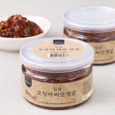 입술 오징어 씨앗 젓갈, 150g, 2개