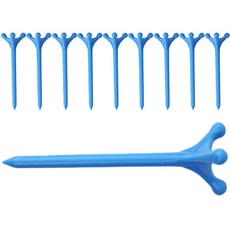 일타르 컬러 골프티 삼발형 슬림 롱티 10p, 블루