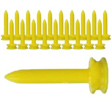 Yil Tar基本色高爾夫短球座 20入, 黃色