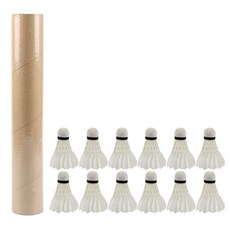 soonZAM 高級學徒計劃的羽毛球毽子, 1件, 混合顏色, 12個