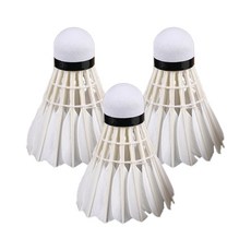 soonZAM 高級課程的羽毛球毽球, 3個, 1件, 混合顏色