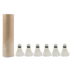 soonZAM 高級學徒計劃的羽毛球毽子, 1件, 混合顏色, 6個