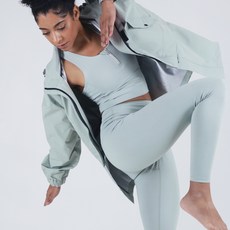 Lessup 女款三溫暖七分緊身褲