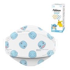 Eorinsum 寶可夢防塵口罩 KF94 S號, 傑尼龜, 1盒, 30片