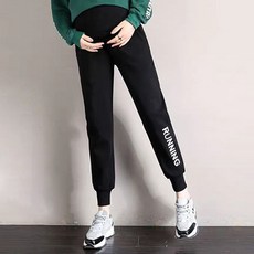 休閒時髦的運動休閒孕婦褲