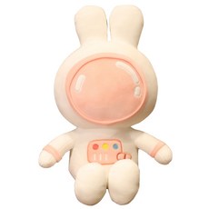 兔子太空人娃娃, 粉色兔子款+木瓜款