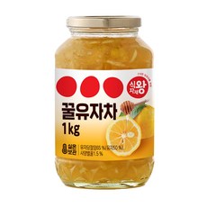 Sikjajae Wang 蜂蜜柚子果醬茶, 1kg, 1罐, 1罐