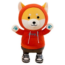 帽T狗狗造型玩偶, 紅色柴犬