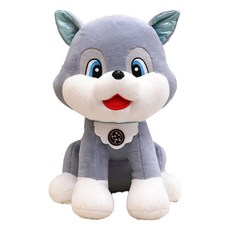 狗狗造型抱枕玩偶, 藍色