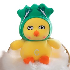 해솔 양배추 오리 모찌 안고자는 수면 인형, 그린B, 1개