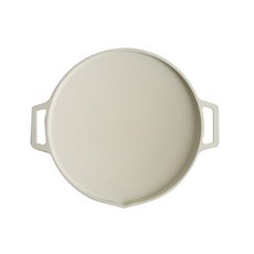 露營烤盤+玻璃蓋+收納包+木柄握把組, 1套, 30厘米