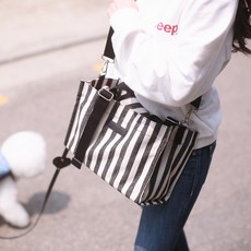 AMYLOVESPET 寵物朱莉步行包, 黑色條紋, 1個