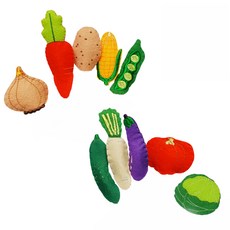 Magic Castle Tourd Finger Doll蔬菜套組, 10種