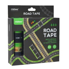 mideer自學交通地圖貼105p, 混色