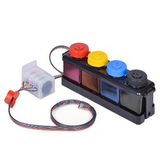 Wonder Ink S DIY三星 SL-J1780W SL-J1780DW M185 C185 無限供墨器擴充型500ml, 混合顏色, 1個