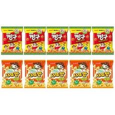 삼양 짱구 115g x 5p + 사또밥 67g x 5p 세트, 1세트