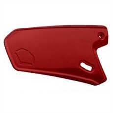 eVOSHIELD 打擊頭盔下巴保護片 用於左手擊球手, SC紅