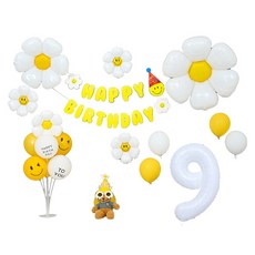 P&B UNITY 9號生日派對隊氣球組, 混色, 1組