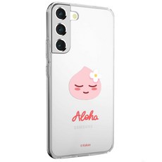 카카오프렌즈 알로하 클리어 젤리 휴대폰 케이스