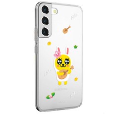 카카오프렌즈 알로하 클리어 젤리 휴대폰 케이스