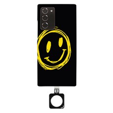 유스픽 이모지 두들 스퀘어링 하드 휴대폰 케이스