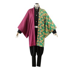 萬聖節鬼滅之刃角色服裝 富岡義勇款+襪子組