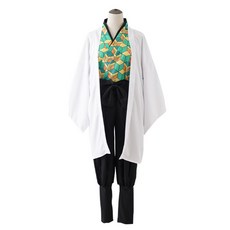 鬼滅之刃錆兔萬聖節派對服裝+襪子 1組