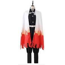 萬聖節鬼滅之刃角色服裝 煉獄杏壽郎款+襪子組