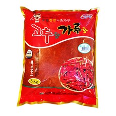 Chilgapmaru 紅辣椒粉和陽光清潔溫和口味紅辣椒粉, 1個, 5公斤