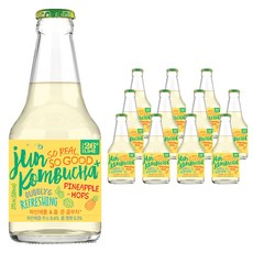 준콤부차플러스 파인애플 & 홉 준 콤부차, 275ml, 12개