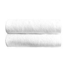 Towelist 浴巾 450g, 白色的, 2個