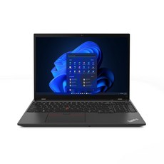 레노버 2022 씽크패드 T16 GEN1 16 코어i5 인텔 12세대, Thunder Black, 256GB, 16GB, WIN11 Pro, 21BVS00700