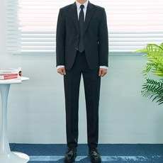 디엘크리 남성용 빅사이즈 베이직 정장세트