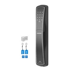 COMMAX 康邁世 電子門鎖 CDL-88P 黑銀色, CDL-88P(N)