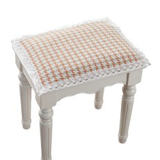 아라모드 피아노 의자 커버 45 x 60 cm, 오렌지, 1개