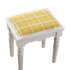 Alamode 鋼琴椅套 50 x 60 cm, 黃色