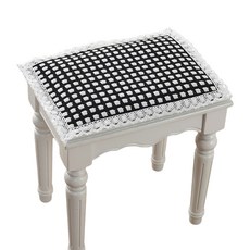 A la mode 鋼琴椅套 40 x 80 cm, 黑色