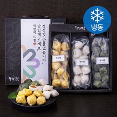 착한떡 3색송편 세트 (냉동), 1.2kg, 1세트