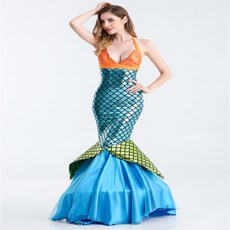 萬聖節小美人魚套裝+襪子